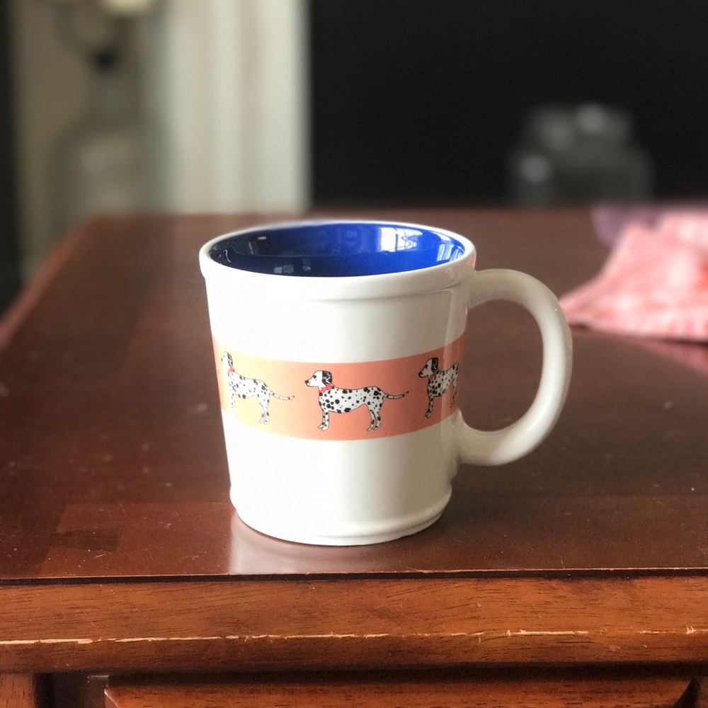 Magenta Dalmatian Mug