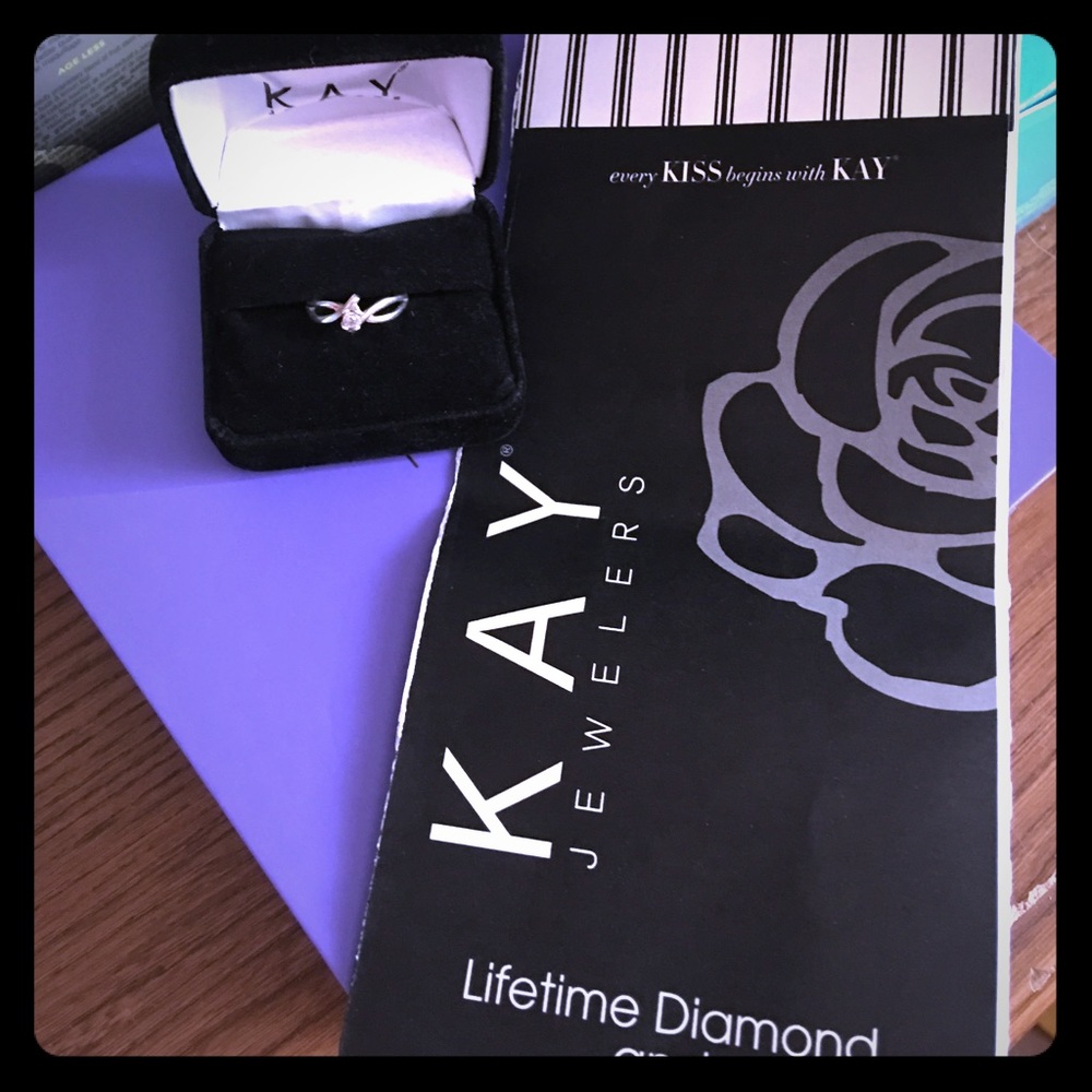 Authentic Kay Jewelers diamond ring