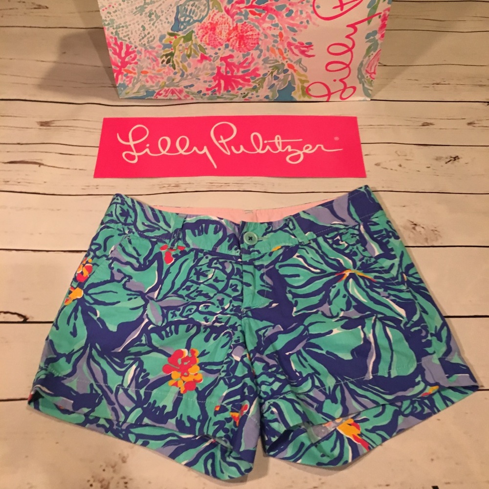 🌴SALE🌴Lilly Pulitzer,Mai Tai Callihan  ,Short ,0