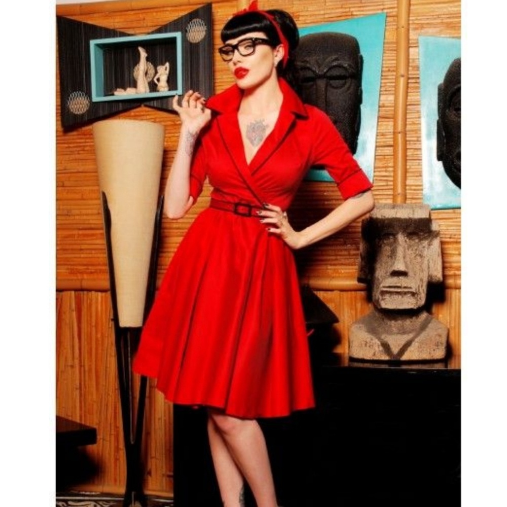 Pinup Girl Clothing dress Deadly Dames