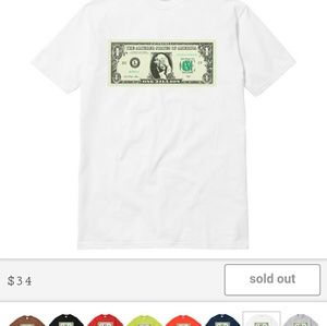 Supreme Dollar T Brand new Size L.