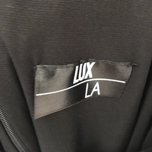 LUX LA Black Midi Dress - Picture 4 of 5