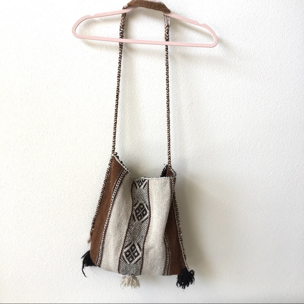 Authentic Wool & Alpaca Woven Bag