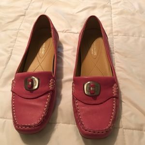 Pretty pink loafers