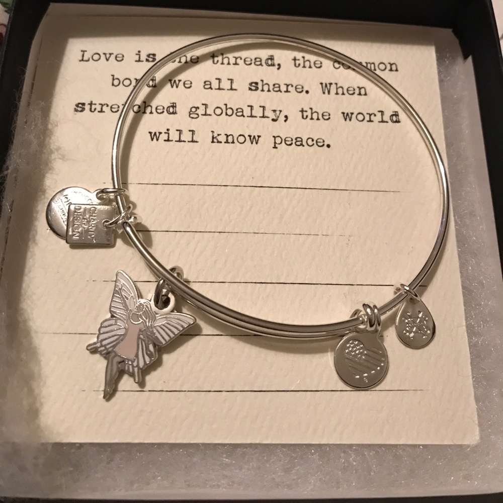 Alex and Ani Fairy Charm Bracelet