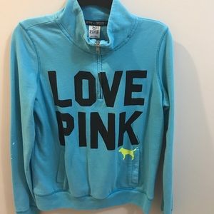 PINK half zip