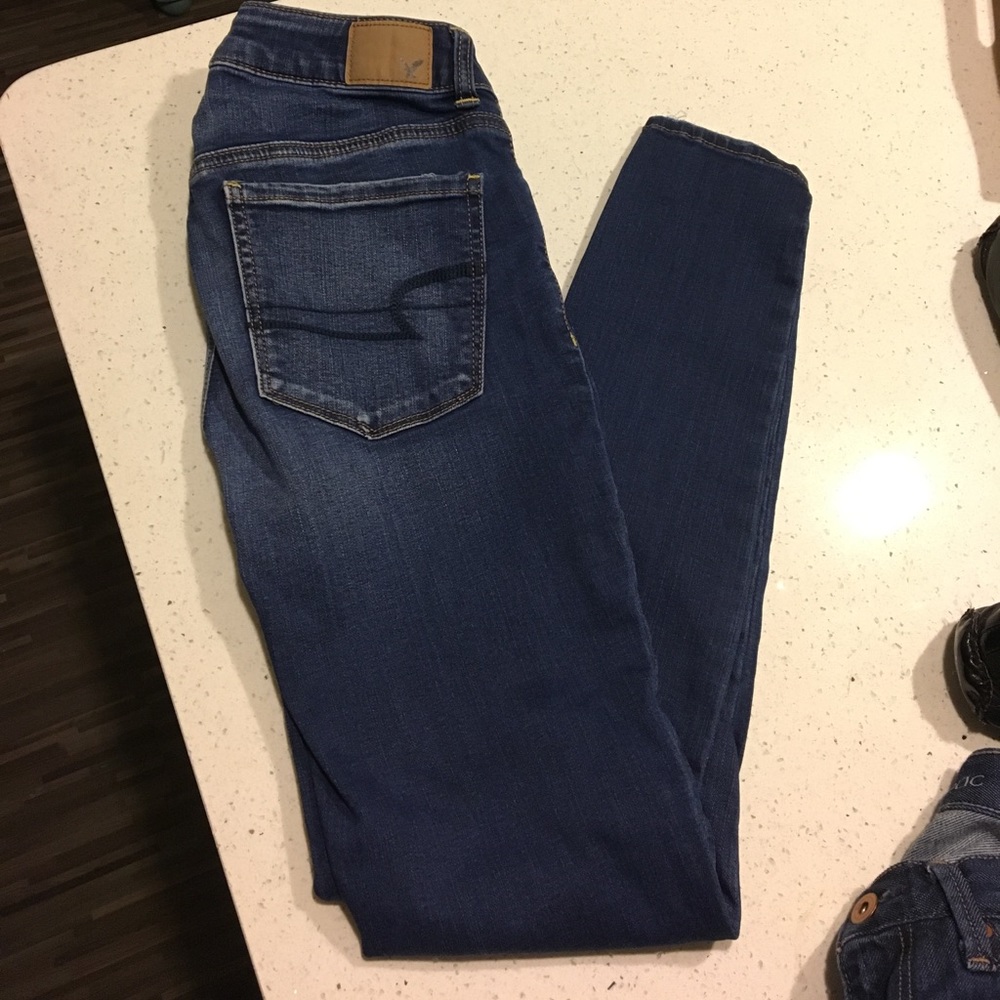 ✨SALE✨American Eagle Dark Jeggings, Size 2 short