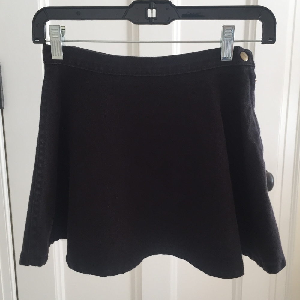 American Apparel Corduroy Circle Skirt