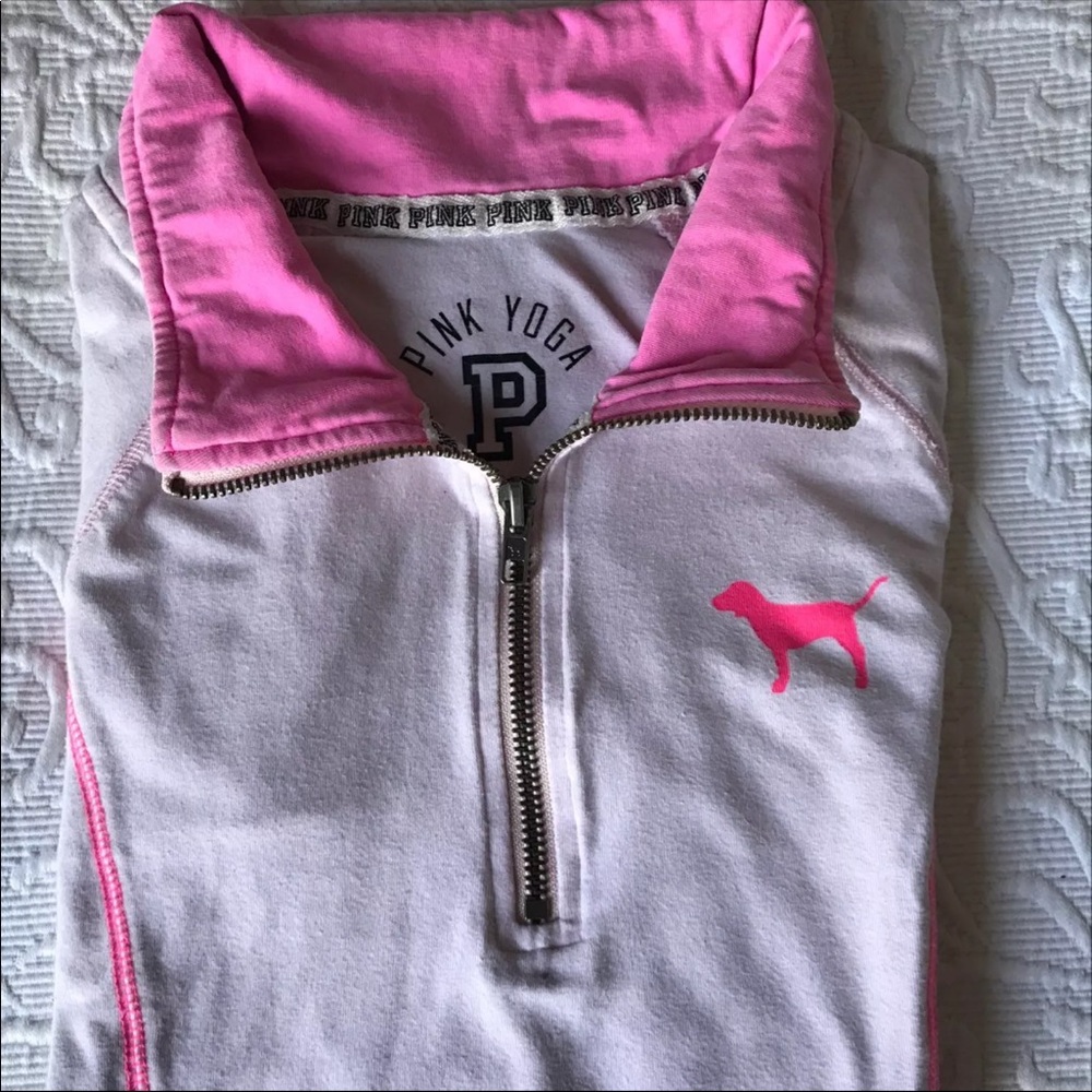 PINK quarter zip