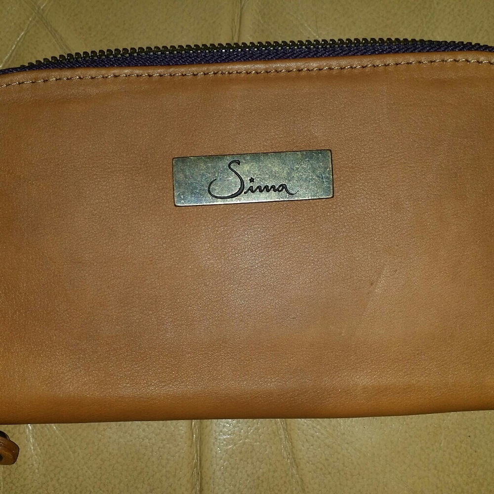 Rare Sima leather wallet