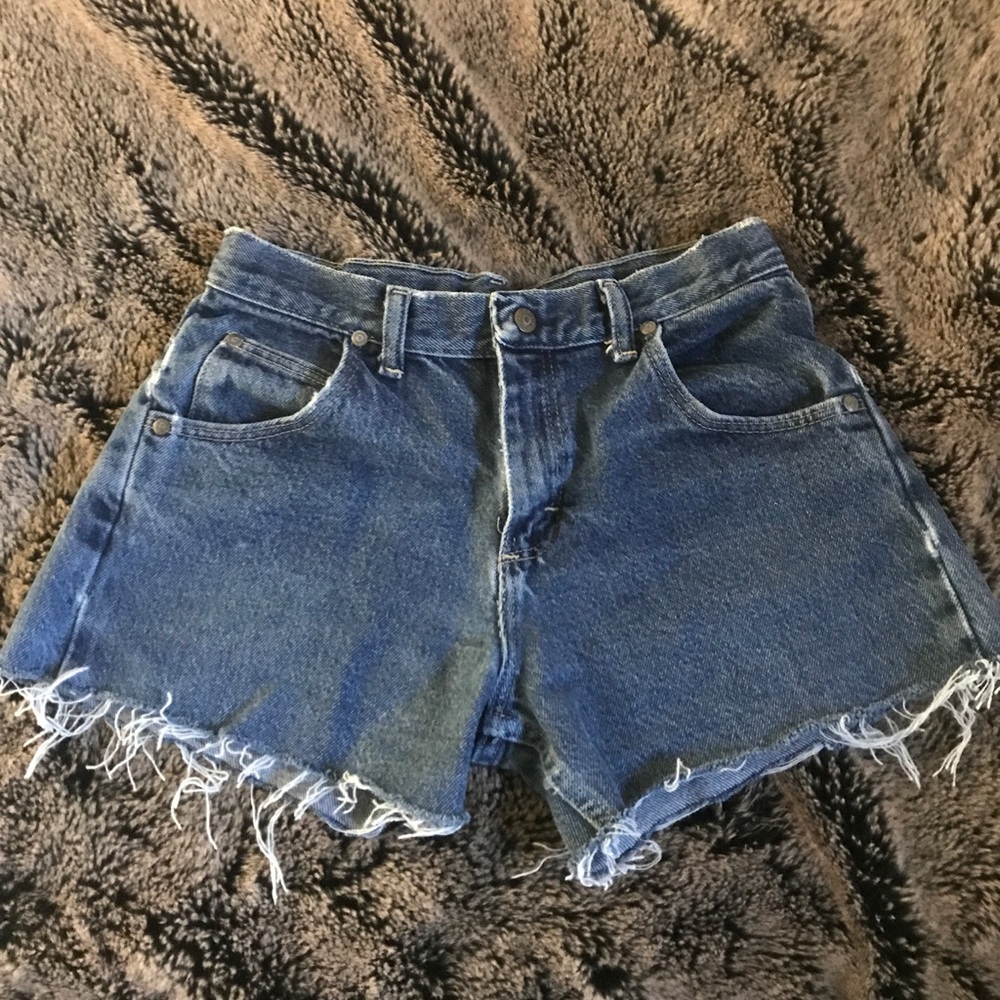 Wrangler jean shorts