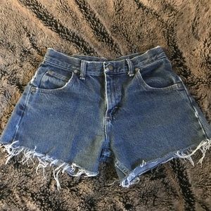 Wrangler jean shorts