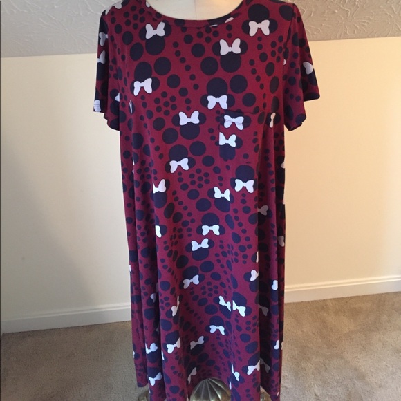 LuLaRoe Dresses & Skirts - LuLaroe 2X Carly: Disney