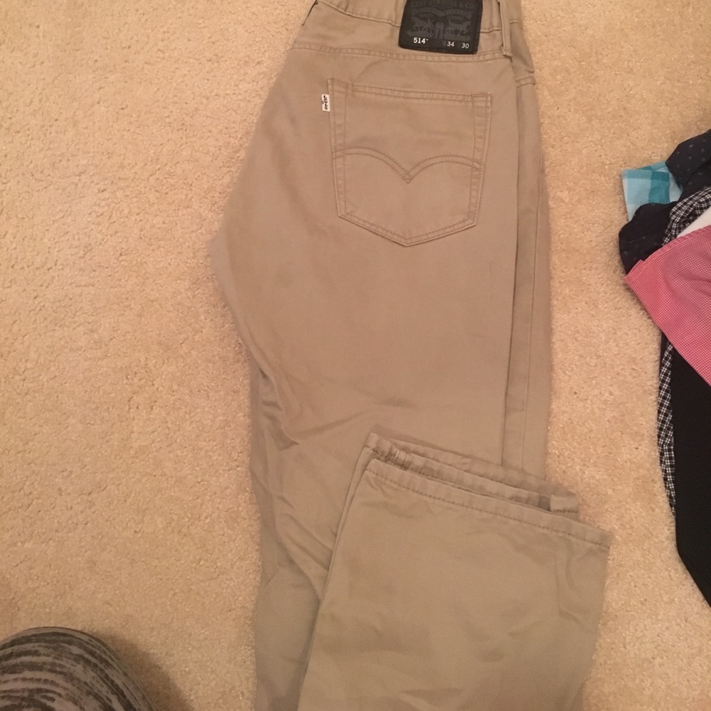 Levi's 514 tan