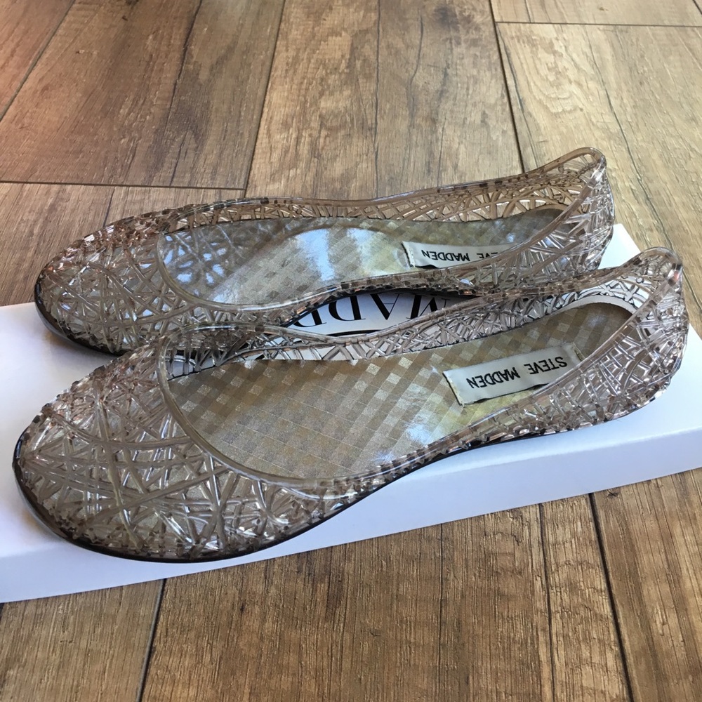 Steve Madden P-Swirly jelly ballet flats