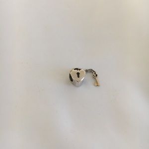 Pandora Key To My Heart charm