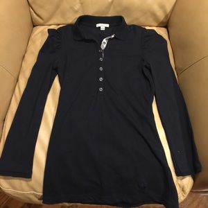 Women's Black Burberry Top