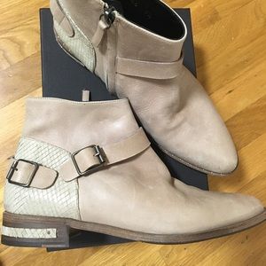 Freda Salvador Steer Belted Ankle Boot - 9.5