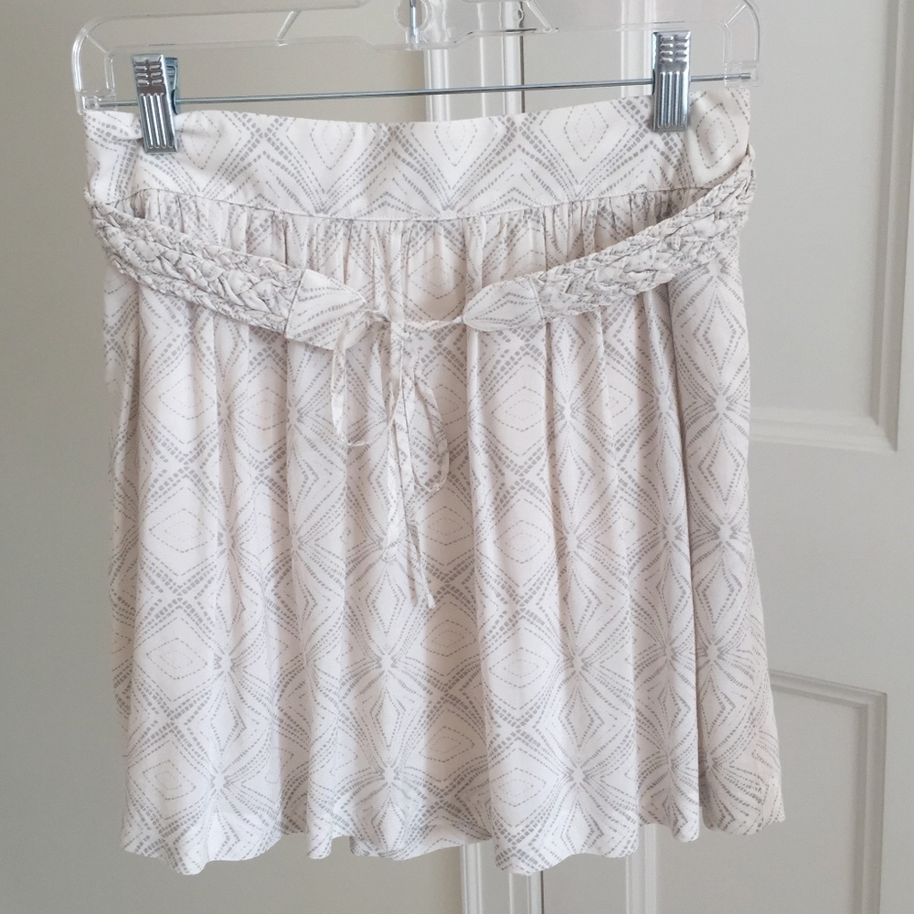 Club Monaco Silk Skirt