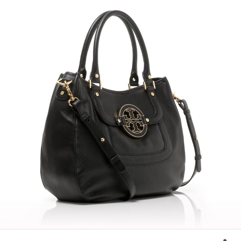 Tory Butch Leather Amanda Classic Hobo Bag - Picture 2 of 6