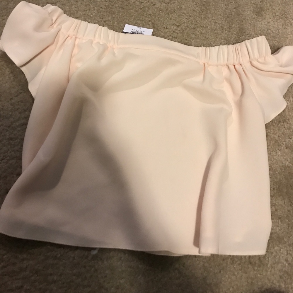Blush off the shoulder top - Picture 4 of 6