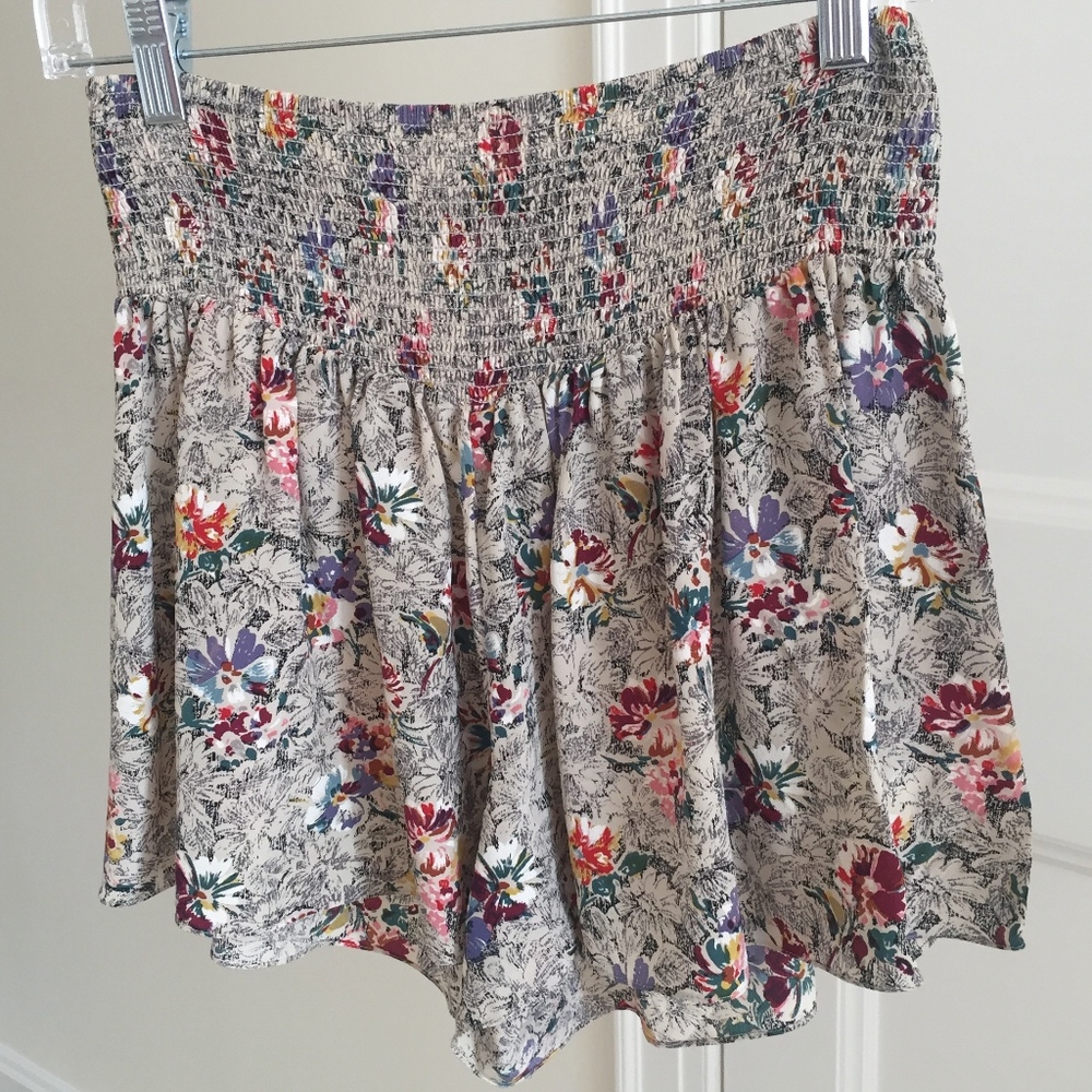 Rebecca Taylor Floral Shorts
