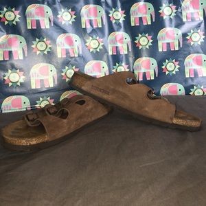 BIRKENSTOCK- Florida soft footed Oiled leather
