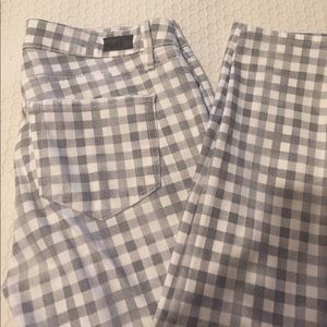 Paige patterned skinny jeans from Anthropologie