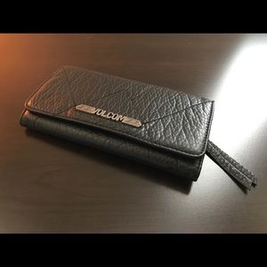 Volcom black wallet