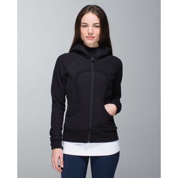 lululemon athletica Sweaters - Lululemon Athletica Black Scuba Hoodie