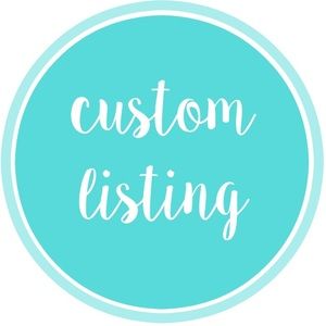 Custom Listing for amanda_jm