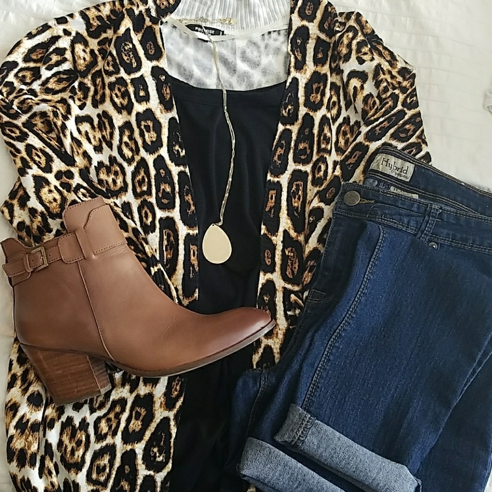 Leopard cardigan