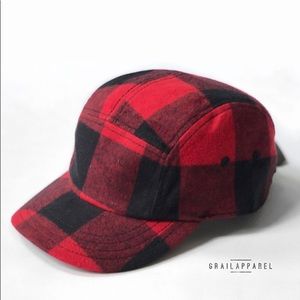 NWT Rag & Bone Plaid Pattern Cap