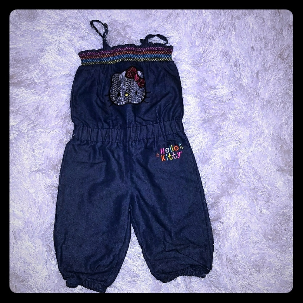 NWOT Hello Kitty Capri romper