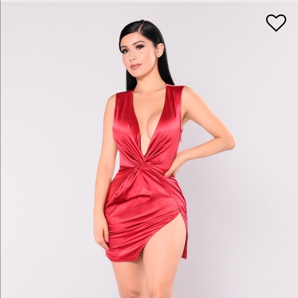 Sugar Sugar dress (red)-Size Medium