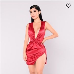 Sugar Sugar dress (red)-Size Medium