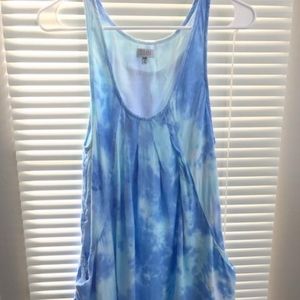 Blue Tie-dye Shirt
