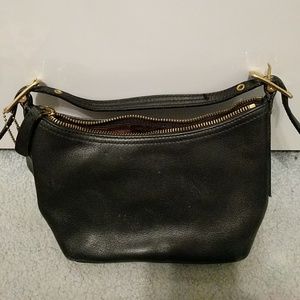 Authentic Small Black Coach Purse