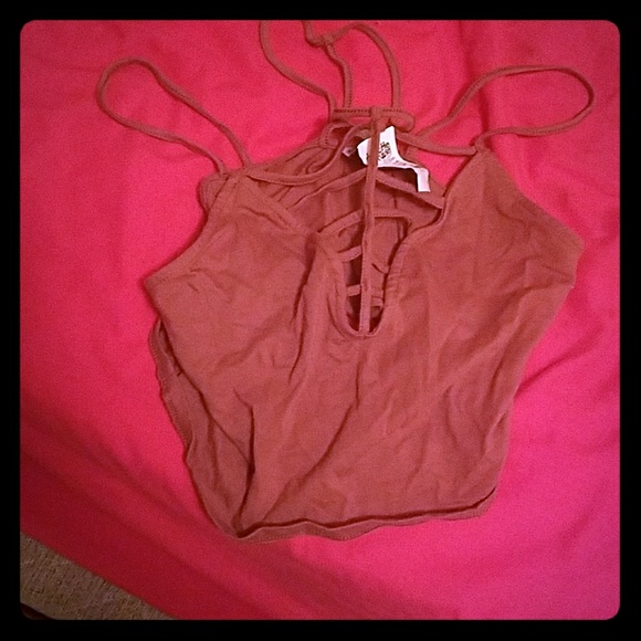 Rose colored crop top - Picture 1 of 1