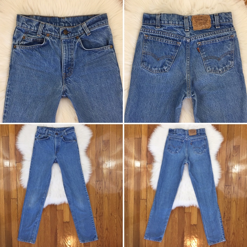 🚫SOLD🚫🌸Vintage Orange Tab Student Fit Levi's🌸 - Picture 4 of 6
