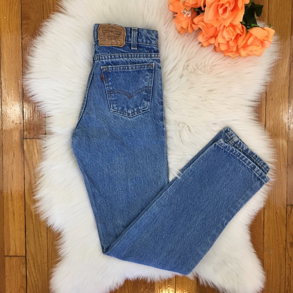 🚫SOLD🚫🌸Vintage Orange Tab Student Fit Levi's🌸 - Picture 6 of 6