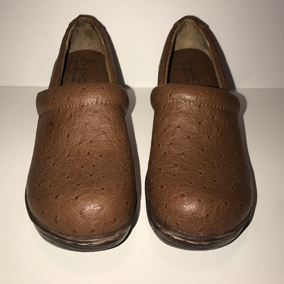 b.o.c. Born Concept Brown Leather Clogs - Picture 2 of 6