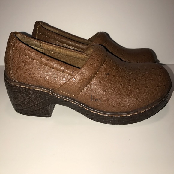 b.o.c. Born Concept Brown Leather Clogs - Picture 5 of 6