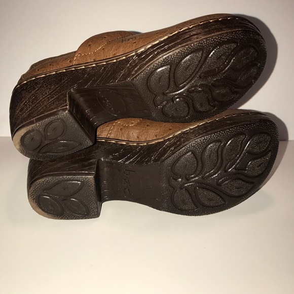 b.o.c. Born Concept Brown Leather Clogs - Picture 6 of 6