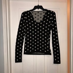 Wolford Polka Dot Long Sleeve Top