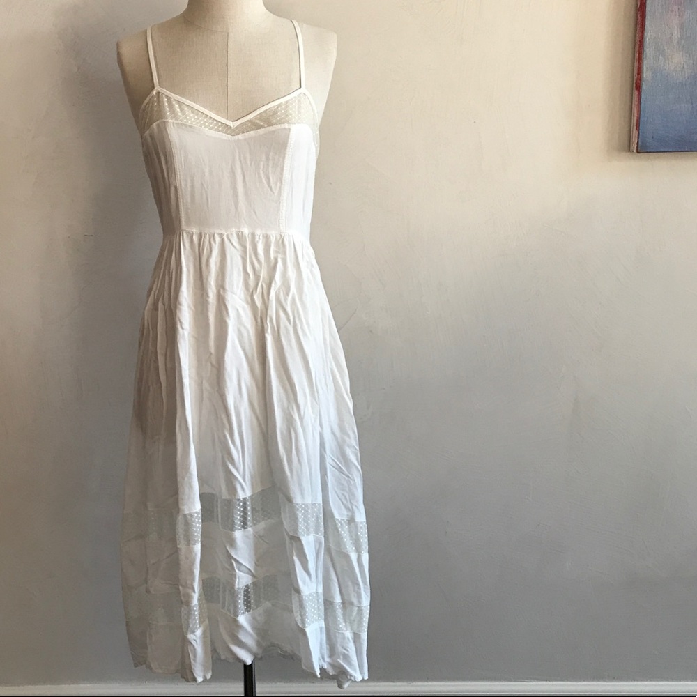 Semi-sheer bohemian dress
