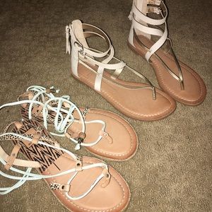 Dolce vita, white ones never worn. Other worn once