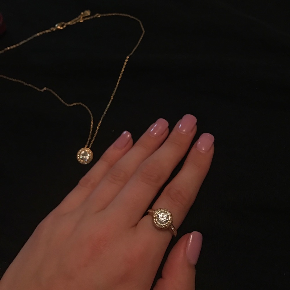 Swarovski Ring and Necklace