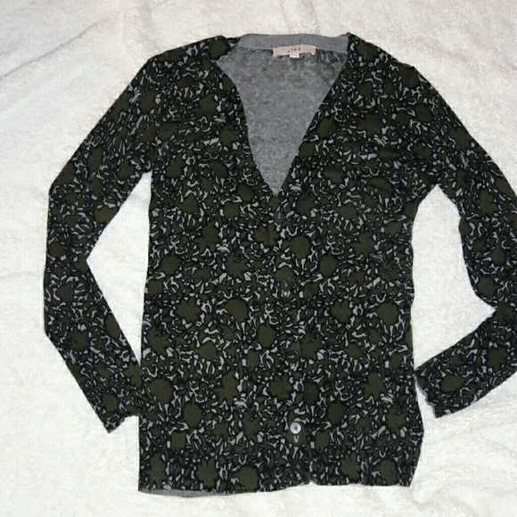 LOFT CARDIGAN SWEATER SIZE M - Picture 1 of 4