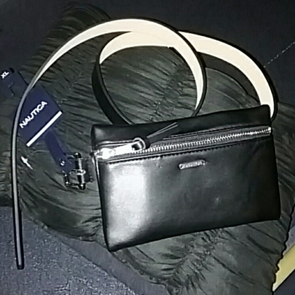 Nautica belt w/ removable pouch size XL